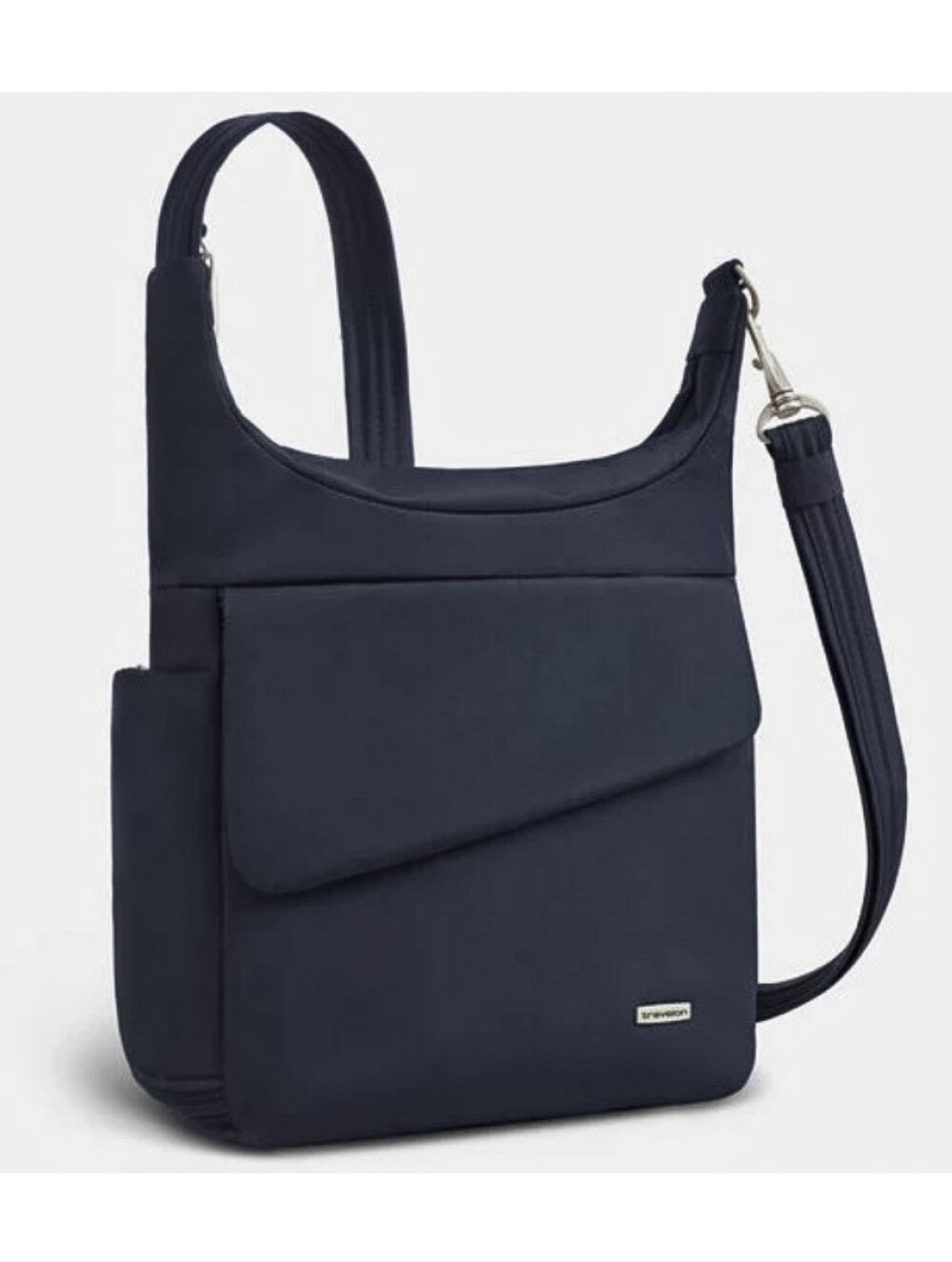 New RFID Travelon Anti-Theft Classic Navy Blue Safety Lock Everywhere Travel Bag